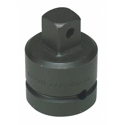 WRIGHT TOOL Impact Socket Adapter: 1 in Input Drive Size, Black Oxide - 1" Drive Impact Socket Adapters