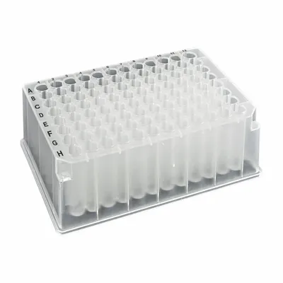 MTC BIO Deep-Well Well Plate: Sterile, 96 Wells, 2 mL, 8.5 mm Dia, RNase/DNase Free - Deep Well Plates