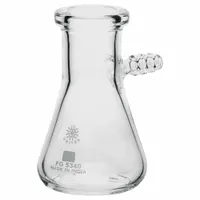 APPROVED VENDOR Filtering Flask: 25 mL, Colorless, Round, 3 Compatible with Stopper Size (MPN FG5340-25)