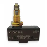 OMRON Snap Action Switch: Plunger Actuator, 1NO/1NC, Screw (MPN X-10GQ21-B)