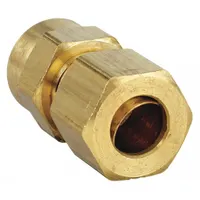 PARKER Compression Fitting Adapter: 5/16 in OD x 1/4 in Pipe Fitting Size, Brass, 10 PK (MPN 66C-5-4)