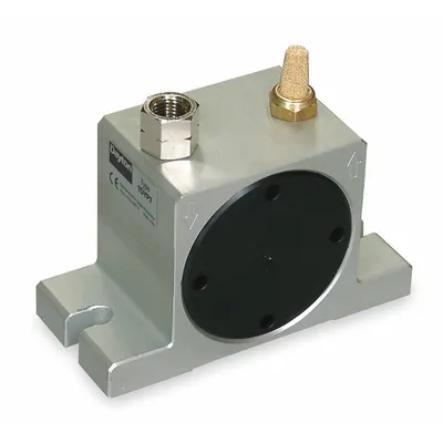 Dayton Pneumatic Vibrator: 1,157 lbf, 23,000 vpm, 1/4 in NPT, 66 dBA, Aluminum - General Purpose Turbine & Ball Vibrators