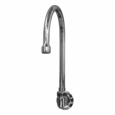 SANI-LAV Spout: Spout, Gooseneck, Swivel Spout, Cast Brass, Chrome, 0.5 gpm Flow Rate - Gooseneck Faucet Spouts