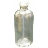 APPROVED VENDOR Sampling Bottle: 250 mL, Colorless, 45-400 mm, Polypropylene, 24, PTFE, Type III