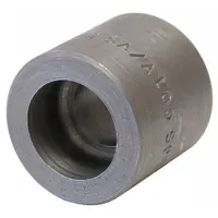 ANVIL Metal Pipe Straight: 1/2 in x 3/8 in, Female Socket x Female Socket, 2,000 psi @ 150° F, Steel (MPN 0362200800)