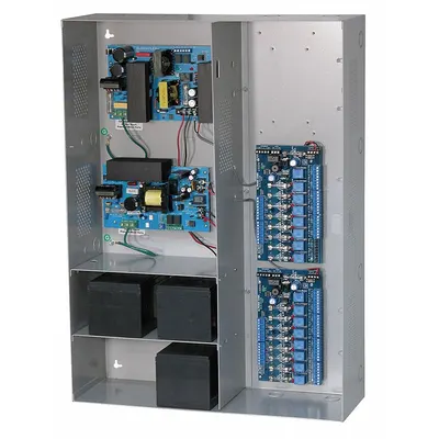 ALTRONIX Power Supply 8Fuse/12Dc, 8Fuse/24Dc 19A Max: Power Supply - Power Supply Boards with Enclosures