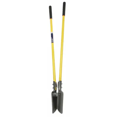 ABILITY ONE Manual Post Hole Digger: Fiberglass Handle Material, 48 in Handle Lg - Post Hole Diggers