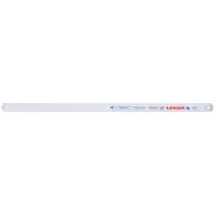General-purpose bi-metal hacksaw blade, 12 in length, 1/2 in width, 0.03125 in thickness, with 32 teeth per inch. Suitable for cutting steel, aluminum, and other alloys in maintenance, fabrication, and repair tasks. Sold in a 10-pack.