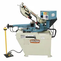 BAILEIGH INDUSTRIAL Band Saw: 10 9/16 in x 4 5/16 in, 66 to 280, 45° Left to 60° Right, 1 Phase (MPN BS-260SA)