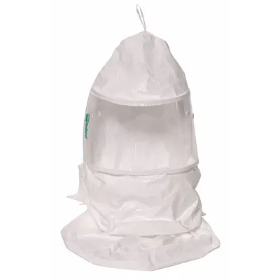 BULLARD Double Bib Hood: CC20, EVA, Hood, PAPR System/SAR System, Universal Headgear Size - Bullard General Purpose Headgear