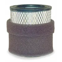 SOLBERG Filter Element: Paper, 4.75 in Overall Ht, 3 in Inside Dia, 4 3/8 in Outside Dia, 18P
