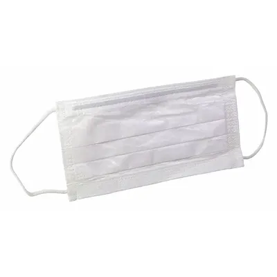 KIMTECH Cleanroom Mask: Dual, Non-Adj, Polyethylene, White, M Mask Size, KIMTECH PURE - ISO 3, Class 1 Masks