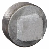 ANVIL Plug: Plug, 300 psi @ 150° F, 4 in, NPT Threaded, Steel, Made in USA (MPN 0319902722)