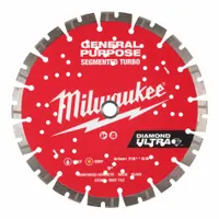 This 9-inch diamond blade is designed for masonry saws, supporting both wet and dry cutting. Suitable for cutting block, brick, pavers, rebar, and stone in construction and demolition applications