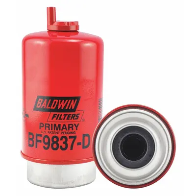 BALDWIN FILTERS Fuel Filter: Cartridge, 6 13/16 in Overall Lg, 3 5/16 in Outside Dia - Can-Type Fuel/Water Separators