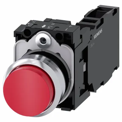 Siemens Extended Push Button Operator: Non-Illuminated, Extended Profile, Non-Metallic - Extended-Length Push Buttons