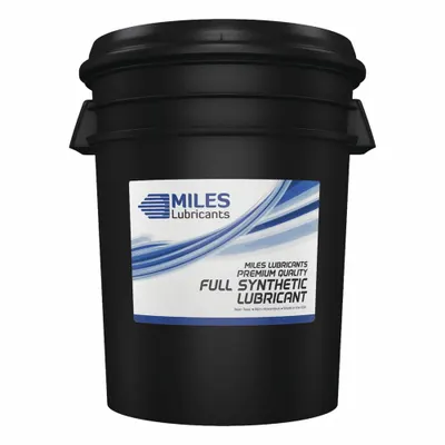 MILES LUBRICANTS Compressor Oil: 5 gal, Pail, 30 SAE Grade, 100 ISO Viscosity Grade - Air Compressor Oils
