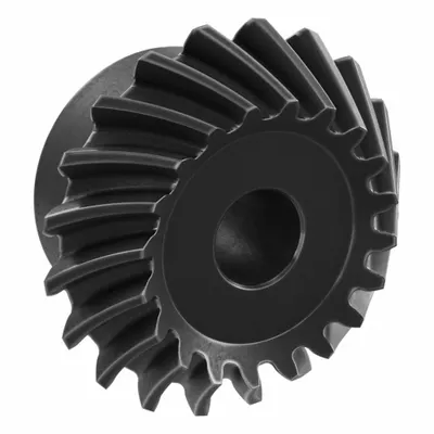 KHK GEARS Spiral Bevel Gear: Spiral, Gear Ratio 1.5, Left Hand, Module m 2, 20 Teeth - Spiral Teeth Metric Bevel Gears & Pinions