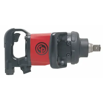 CHICAGO PNEUMATIC Air Impact Wrench: Compact, 1 in Drive, D-Handle, Square - D-Handle Air-Powered Impact Wrenches with Standard Anvils