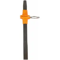 Cold Chisel: Steel, 5/16 in Blade Wd, 5 1/4 in Overall Lg, Tether Ready, Plain Grip, Tether Ready (MPN J86A1/4S2-TT)