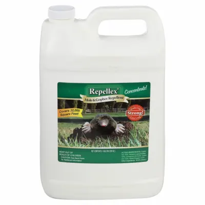 REPELLEX Mole/Gopher Repellent: Targets Moles/Rodents/Voles - Wildlife Repellents