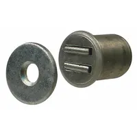 Door Catch: Aluminum, Magnetic, 5/8 in Ht, 13/16 in Wd (MPN 4FCY2)