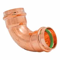 QUICKFITTING SUREPRESS Press Copper 90-Degree Elbow: 1 1/4 in CTS x 1 1/4 in CTS size, Copper (MPN SPWE44R)