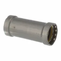 VIEGA MEGAPRESS Crimp Coupling Fitting: 1 1/2 in Pipe x 1 1/2 in Pipe Size, Press-fit x Press-fit (MPN 25091)