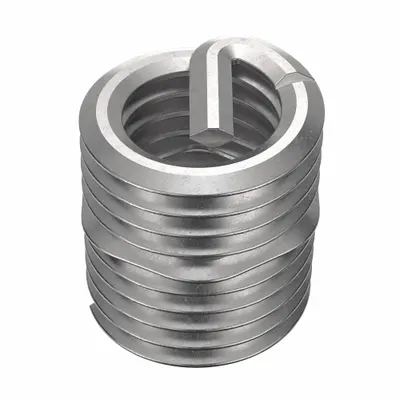 HELI-COIL Helical Insert: Tanged Tang Style, Screw-Locking, 1/4"-28 Thread Size - Screw-Locking Tanged Helical Inserts