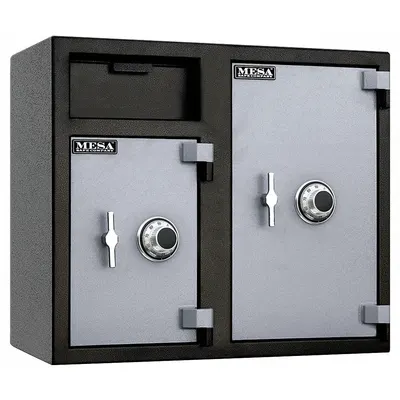 MESA SAFE Cash Depository Safe: Key Lock, 6.7 cu ft Capacity, Steel - Key Lock Depository Safes