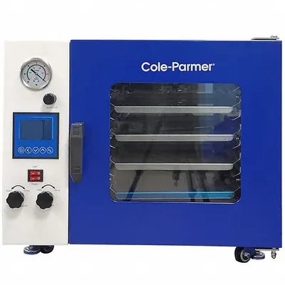 COLE-PARMER Vacuum Oven: Vacuum, 1.7 cu ft Capacity, 100°C Max Temp, 550 W Watt - Vacuum Ovens