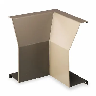 BEACON MORRIS Hydronic Baseboard Heater Assembly Component: Corner Components, Beige - Trim & Finishing for Hydronic Baseboard Heaters