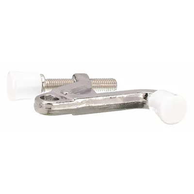 OEM Hinge Pin Door Stop: Hinge - Mounted, 1 7/8 in Lg, 5/16 in Wd, 2 5/16 in Overall Ht - Standard Door Stops