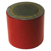 Alnico Magnet: 0.62 in Thick, 11/16 in Outside Dia (MPN A352-831)