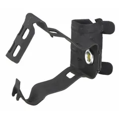 This hammer-on beam clip secures conduit and pipe to steel beams in industrial and commercial installations. It supports 1-1/4 in trade size IMC with a 75 lb load capacity, accommodating beam flanges 1/8 in to 1/4 in thick. The clip is constructed of steel with a zinc-plated finish and black color, designed for tool-free attachment.