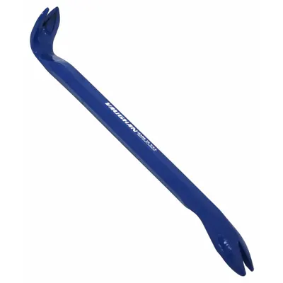 VAUGHAN Nail Puller: Double Claw End, 11 in Overall Lg, 1 in Bar Wd, 2 in End Wd - Nail Pullers