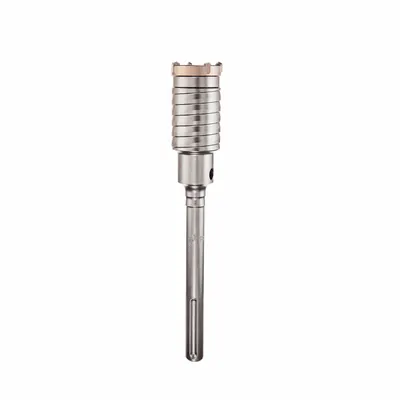 MILWAUKEE SDS-MAX Core Bit: SDS Max Shank, 2 in Core Dia, 3 in Core Body Lg - One-Piece SDS-Max Core Bits