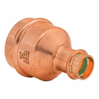 QUICKFITTING SUREPRESS Press Copper Coupling: 2 in CTS x 3/4 in CTS size, Press-fit x Press-fit (MPN SPWRC62R)