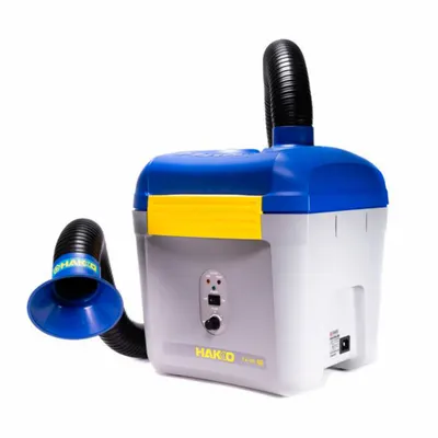 HAKKO FX430-KIT2 Single-Hose Benchtop Soldering Fume Extractor Kit - Single-Hose Benchtop Soldering Fume Extractors