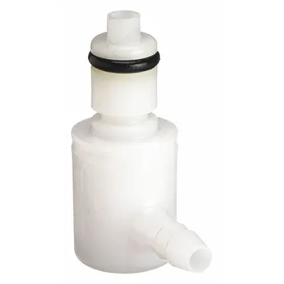 COLDER Quick Connection Elbow: 90° Elbow, 1/4 in Pipe Size, Barbed x Barbed, Acetal - Acetal Quick-Disconnect Tube Fittings