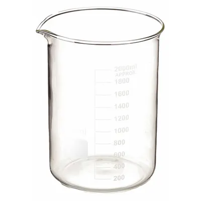 OEM Beaker: 2 L - Low Form Glass Beakers