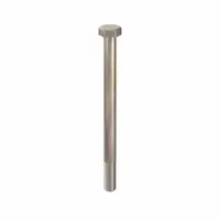 Hex Head Cap Screw: Steel, Class 10.9, Zinc Yellow, M8, Metric, 110 mm lg, Partially Threaded, 50 PK (MPN HC10081101-050P1)