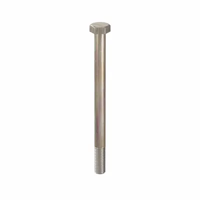 LINDSTROM Hex Head Cap Screw: Steel, Class 10.9, Zinc Yellow, M8, Metric, 110 mm lg - Class 10.9 Steel Hex Head Cap Screws