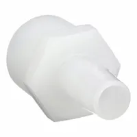 Barbed Fitting Adapter: Barbed/Threaded, 3/4 in ID x 3/4 in pipe Fitting Size, HDPE, 10 PK (MPN A12-12HDPE)