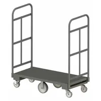 APPROVED VENDOR Platform Truck: 2,000 lb, 48 in L x 24 in W x 11 1/8 in H Deck, Solid, 12 ga Deck (MPN PTS24485/8PU95)