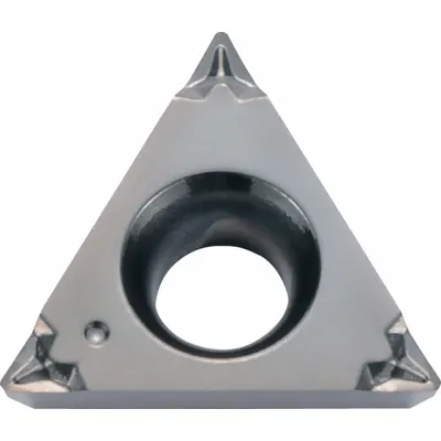 KYOCERA Triangle Turning Insert,PVD Carbide (MPN TBGT12102MFPPFPR1535) - Triangle (T) Indexable Turning Inserts