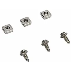 Genuine OEM screw for Whirlpool washing machines and dryers. Used to secure panels and internal components, ensuring proper assembly and reducing vibration during operation. Verify compatibility with your appliance model before installation.