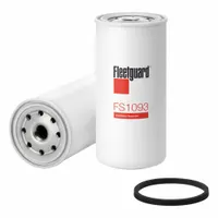 FLEETGUARD Automotive Fuel Filter: 14 in Overall Lg, 4 3/8 in Outside Dia, Diesel Fuel, Diesel (MPN FS1093)