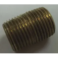 MI-T-M Close Nipple: Mfr Part # 23-0019, Brass, Compatible with Mfr Model # WTR-10-0M10/WTR-10-0M30