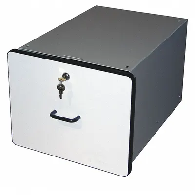 PRO-LINE Drawer: 12 in Overall Ht, 15 in Overall Wd, 19 1/4 in Overall Dp, Gray - Drawers, Cabinets, & Hardware for Workbenches
